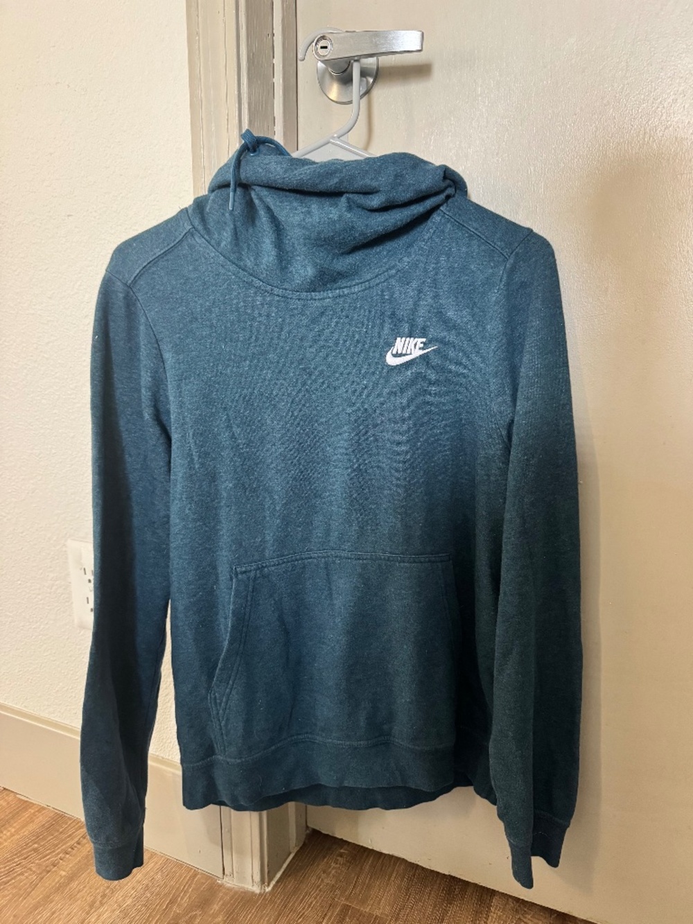 Teal Nike Cowl Neck Sweatshirt